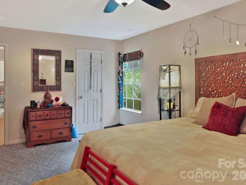 1798 New Stock Road, Weaverville, NC 28787.  MLS# CAR4379856, YatesRealty ID 27678. Large primary suite.