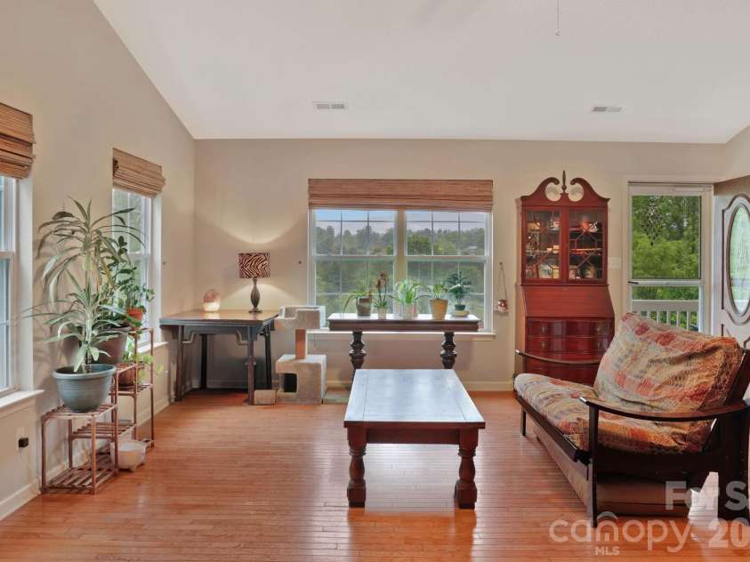 1798 New Stock Road, Weaverville, NC 28787.  MLS# CAR4379856, YatesRealty ID 27678. Living room filled with natural light.