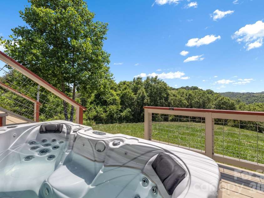 694 Boulder Road, Marshall, NC 28753.  MLS# CAR4384488, YatesRealty ID 27681. Long range views from your Hot Tub!