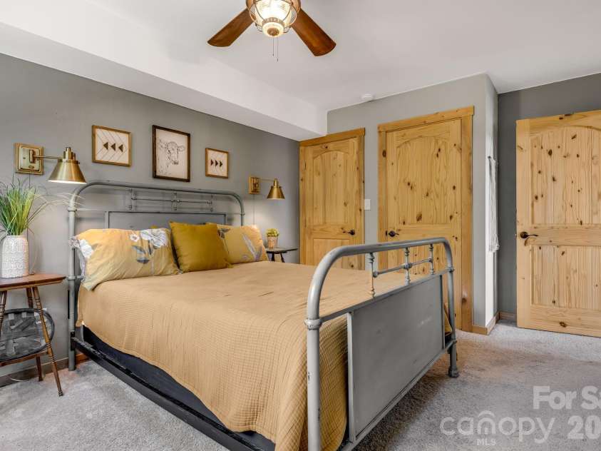 694 Boulder Road, Marshall, NC 28753.  MLS# CAR4384488, YatesRealty ID 27681. Main Floor bedroom with large closets.