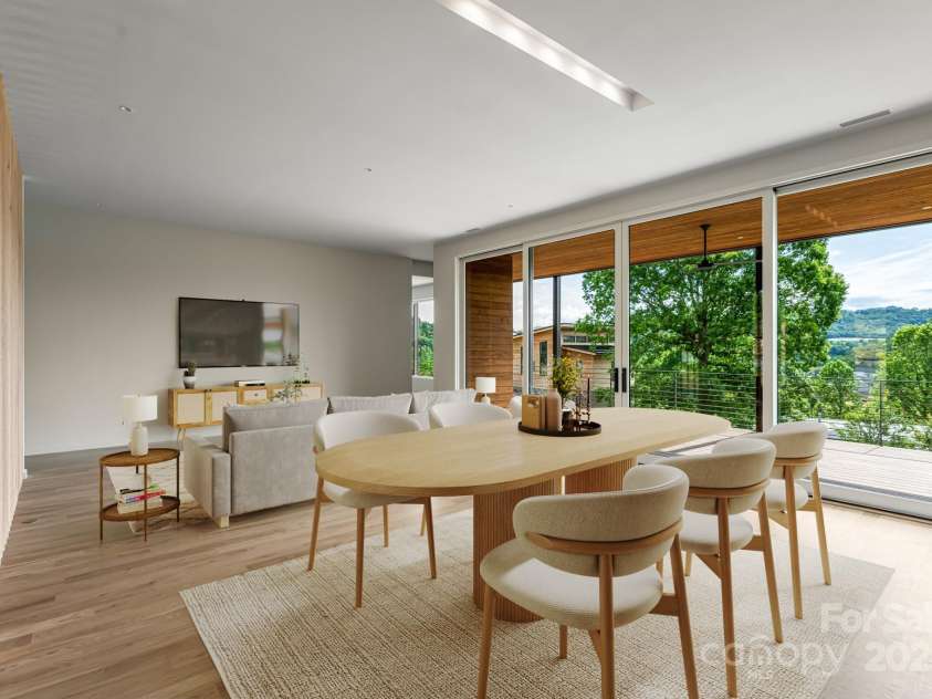 502 Wilma Dykeman Trail, Asheville, NC 28804.  MLS# CAR4271749, YatesRealty ID 27683. Virtually staged