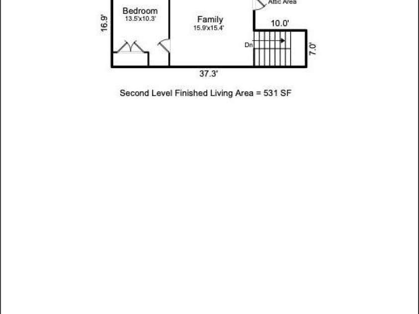 201 Skytop Farm Lane, Hendersonville, NC 28791.  MLS# CAR4387664, YatesRealty ID 27689. Second Floor Layout