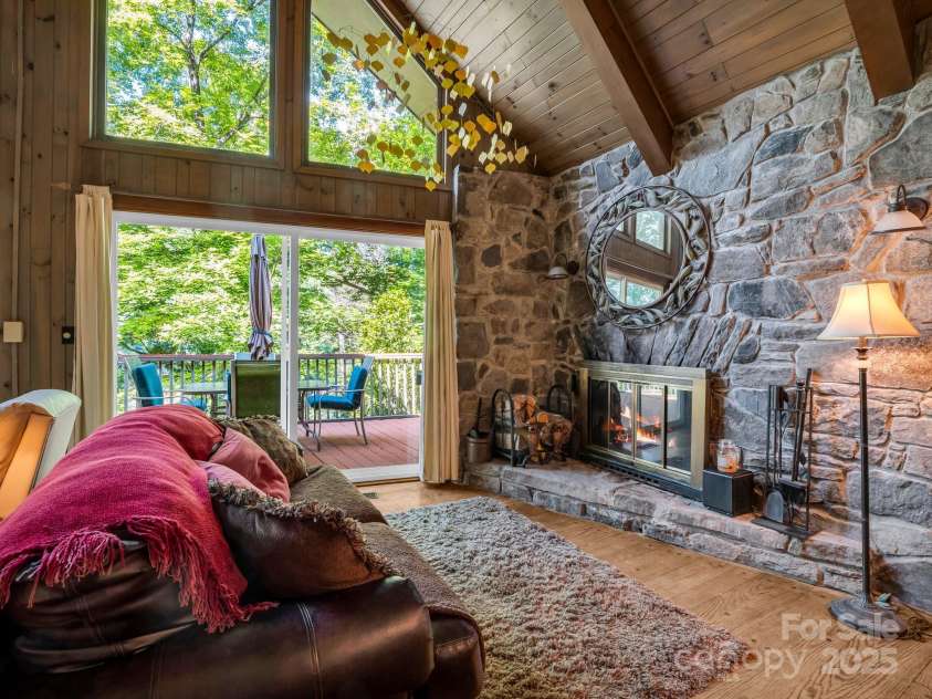 126 Sleeping Bear Lane, Lake Lure, NC 28746.  MLS# CAR4276702, YatesRealty ID 27694. 