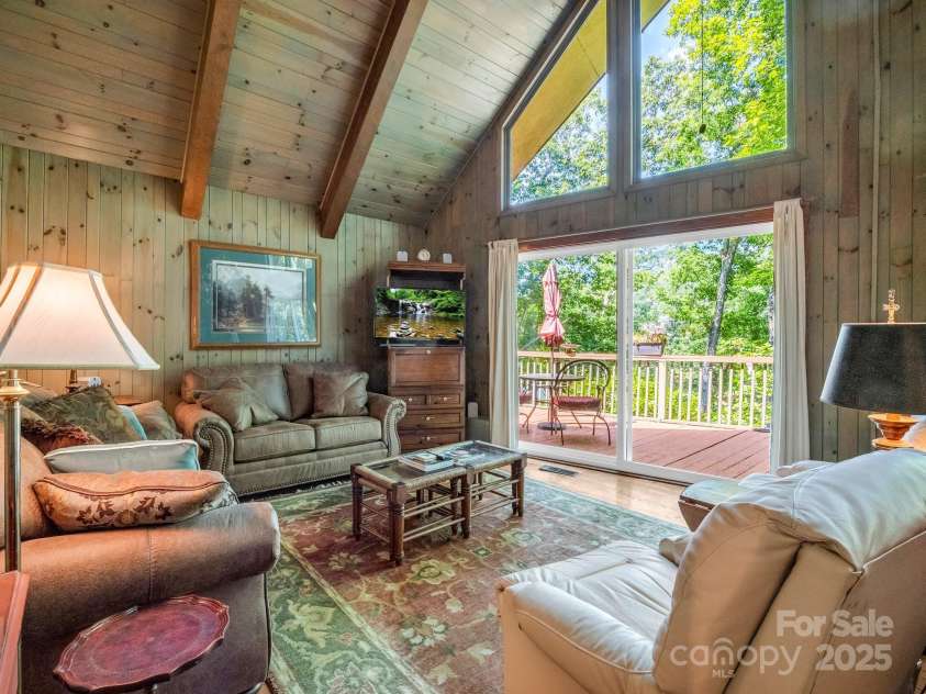 126 Sleeping Bear Lane, Lake Lure, NC 28746.  MLS# CAR4276702, YatesRealty ID 27694. 