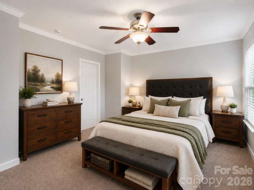 9417 Kings Parade Boulevard, Charlotte, NC 28273.  MLS# CAR4380075, YatesRealty ID 27695. Level 3: Primary Bedroom - Virtually Enchanced