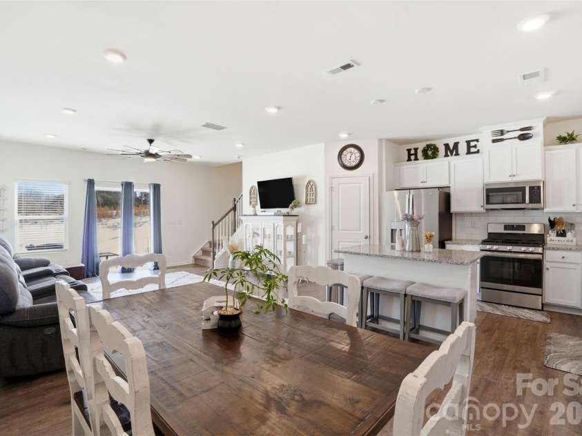 5231 Maynard Hill Drive, Monroe, NC 28110.  MLS# CAR4342492, YatesRealty ID 27696. Open Floor Plan