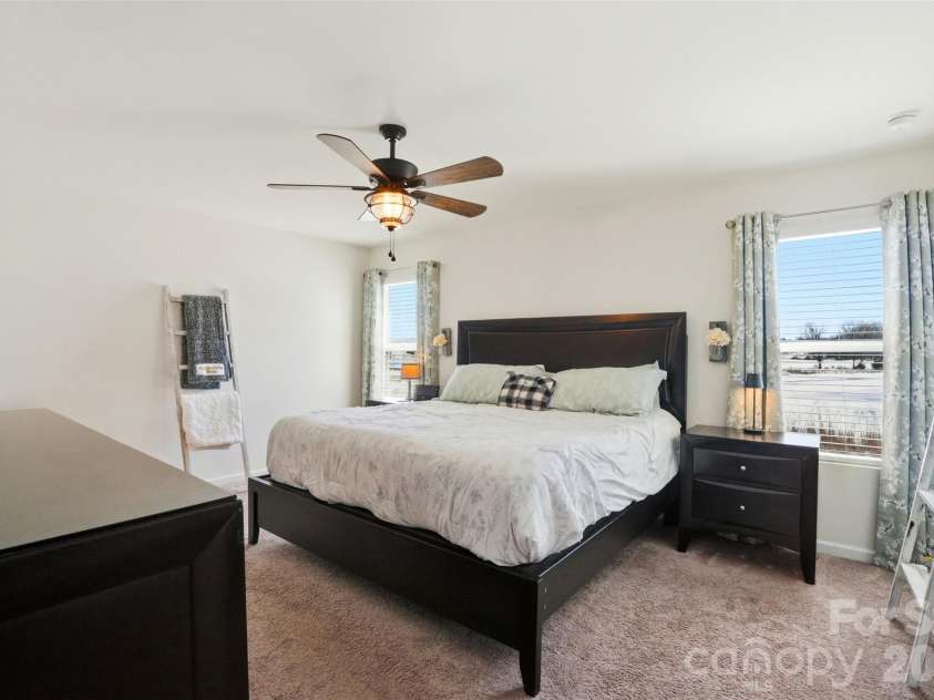 5231 Maynard Hill Drive, Monroe, NC 28110.  MLS# CAR4342492, YatesRealty ID 27696. Primary Bedroom