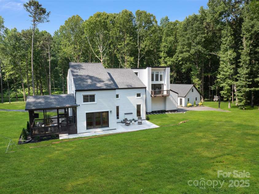 202 Walden Lane, Weddington, NC 28104.  MLS# CAR4274897, YatesRealty ID 27698. Back patio / Screen porch