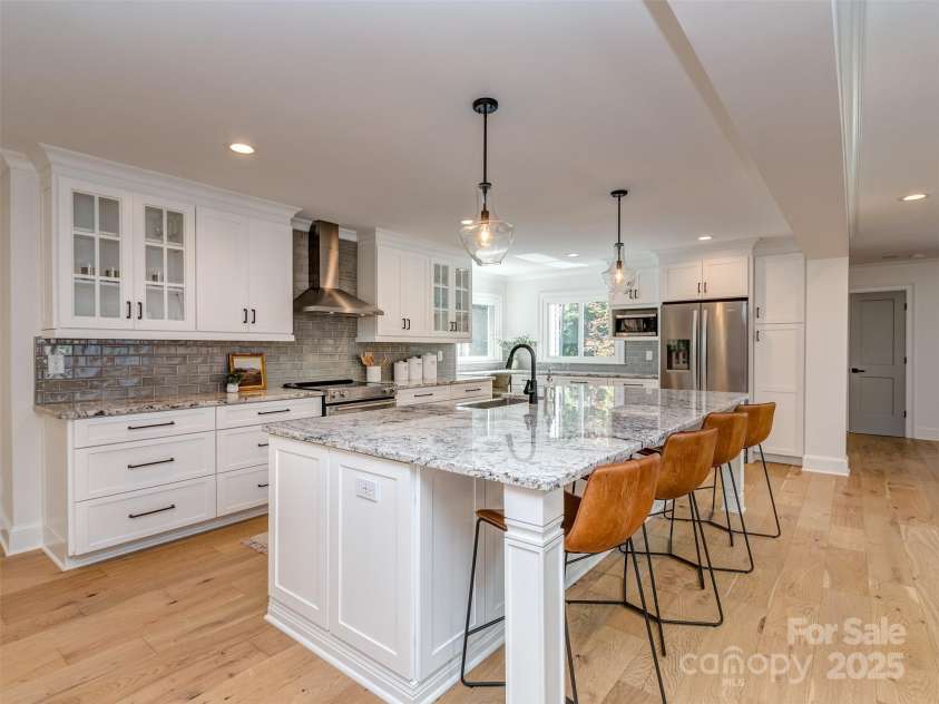 202 Walden Lane, Weddington, NC 28104.  MLS# CAR4274897, YatesRealty ID 27698. Updated kitchen