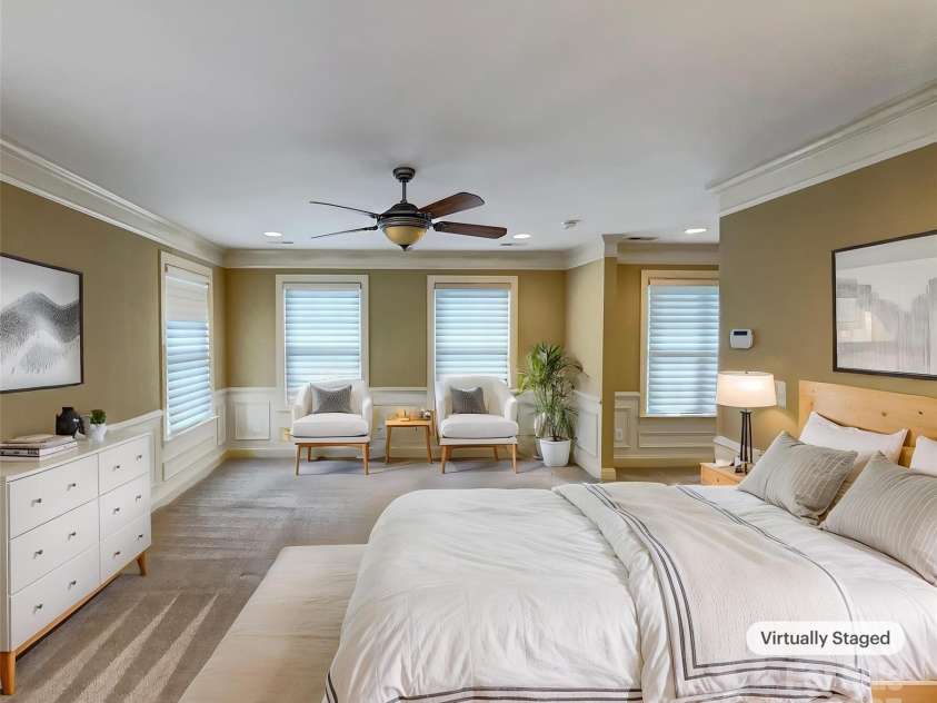 1000 Sarandon Drive, Matthews, NC 28104.  MLS# CAR4259521, YatesRealty ID 27703. Virtually Staged