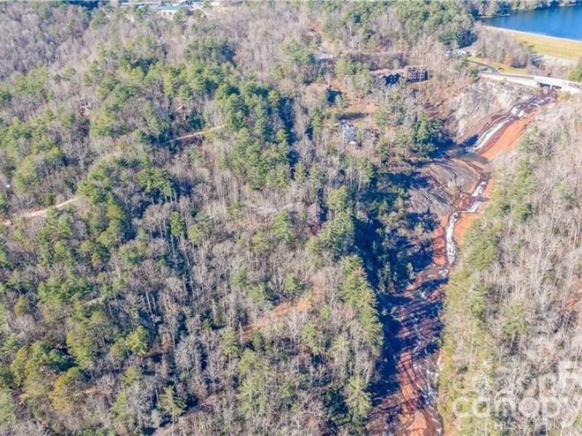 30 Lower Tanglewood Road, Lake Toxaway, NC 28747.  MLS# CAR4388779, YatesRealty ID 27705. Drone View 1