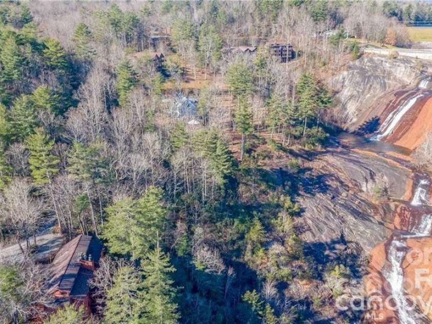 30 Lower Tanglewood Road, Lake Toxaway, NC 28747.  MLS# CAR4388779, YatesRealty ID 27705. Drone View 5