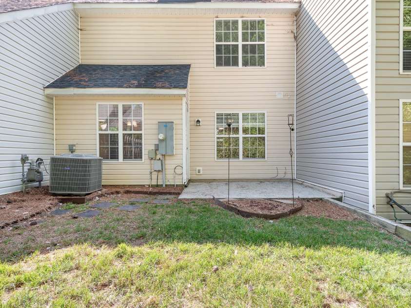 9911 Birch Knoll Court, Charlotte, NC 28213.  MLS# CAR4278633, YatesRealty ID 27712. Back Side of the Home
