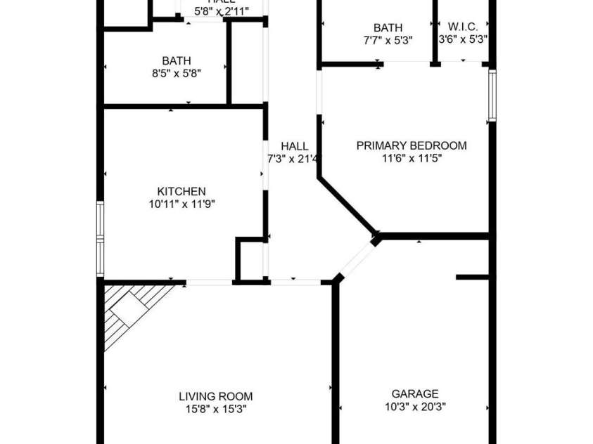 1703 Southwind Drive, Charlotte, NC 28216.  MLS# CAR4274839, YatesRealty ID 27714. 