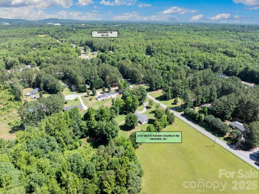 2107 Beth Haven Church Road, Denver, NC 28037.  MLS# CAR4387092, YatesRealty ID 27719. 