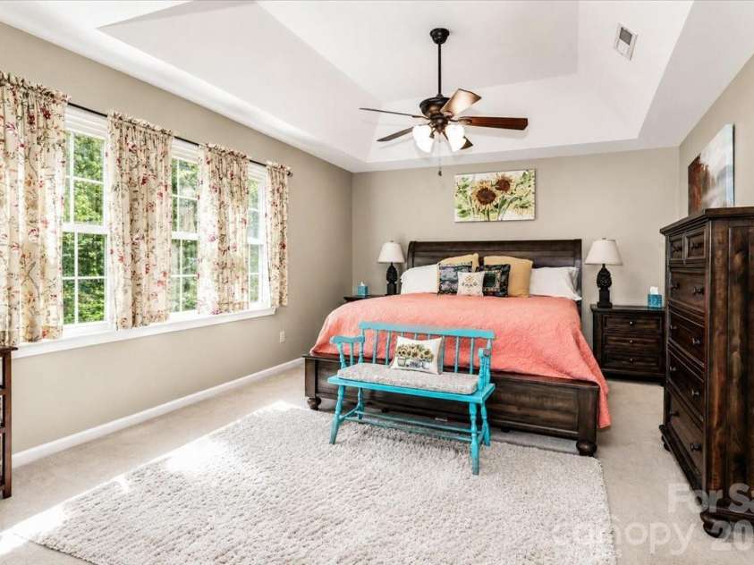 311 Deerfield Circle, Salisbury, NC 28147.  MLS# CAR4385691, YatesRealty ID 27728. Primary Bedroom Second Floor