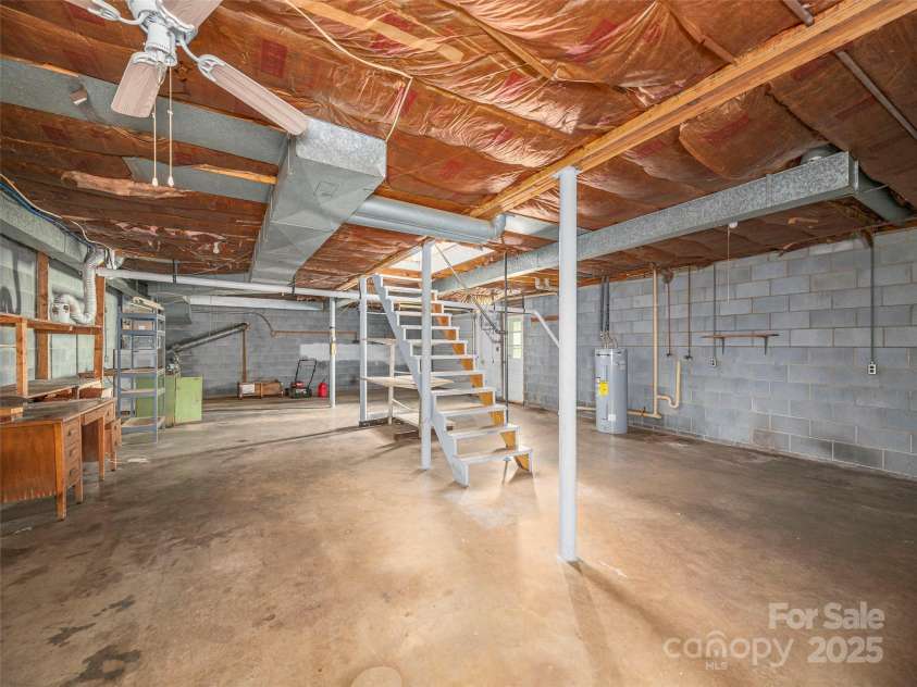 644 Canton Road, Canton, NC 28716.  MLS# CAR4281157, YatesRealty ID 27734. Basement