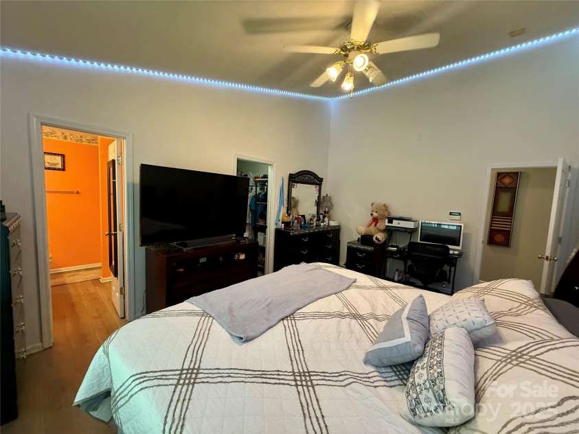 7267 Sandown Court, Harrisburg, NC 28075.  MLS# CAR4268335, YatesRealty ID 27737. Primary bedroom