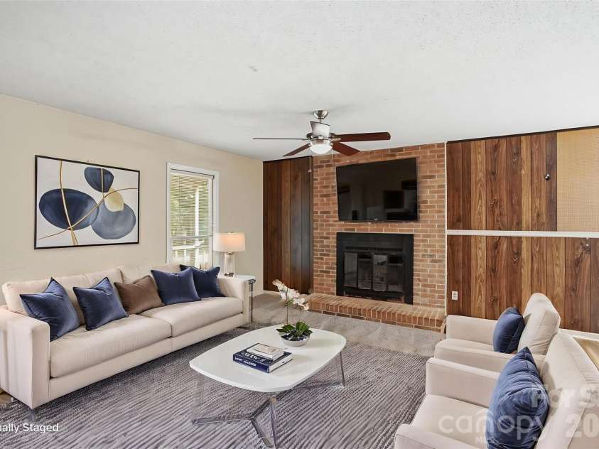 4459 Fair Springs Road, Charlotte, NC 28227.  MLS# CAR4388593, YatesRealty ID 27739. Virtually Staged