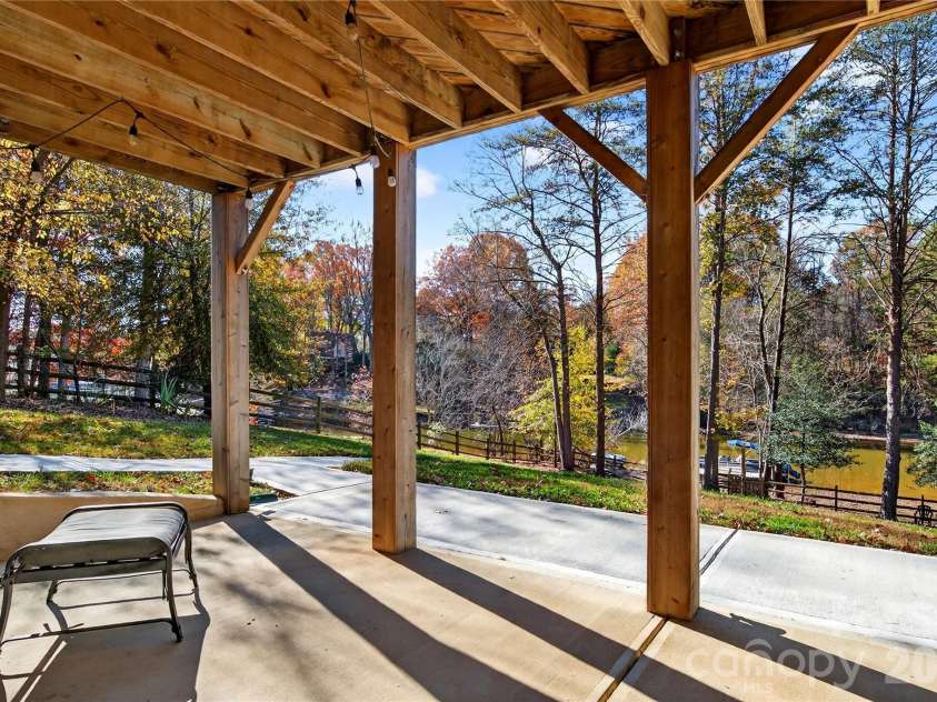 6923 Wateredge Drive, Sherrills Ford, NC 28673.  MLS# CAR4316693, YatesRealty ID 2774. Lower Level covered patio