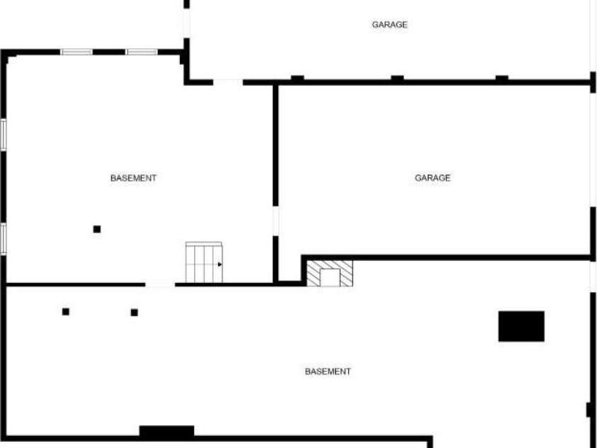 600 Central Avenue, Belmont, NC 28012.  MLS# CAR4235285, YatesRealty ID 27741. Basement Level Sketch