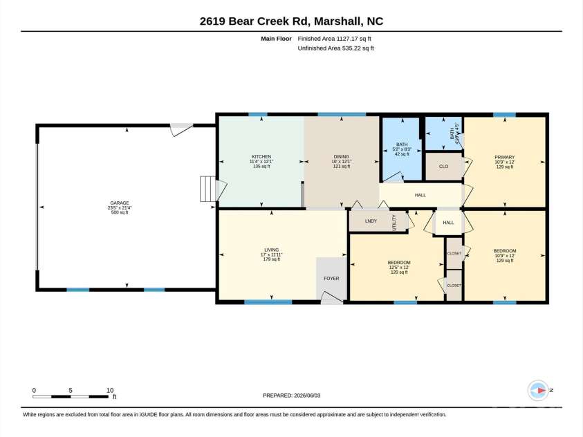 2610 Bear Creek Road, Marshall, NC 28753.  MLS# CAR4388786, YatesRealty ID 27743. 