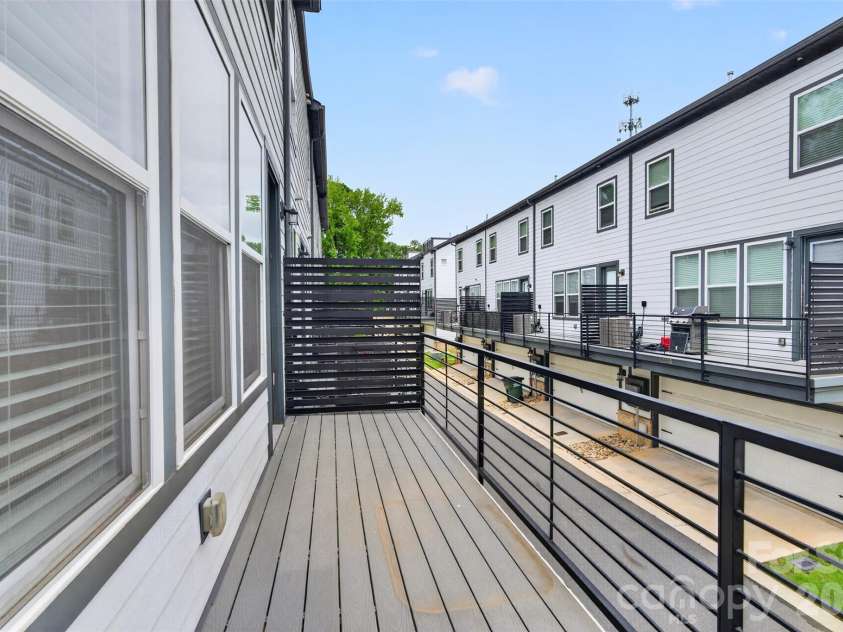 12338 Landry Renee Place, Charlotte, NC 28277.  MLS# CAR4389256, YatesRealty ID 27746. 2nd floor Deck