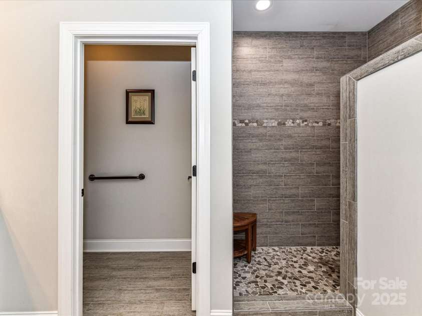 1805 Axholme Court, Waxhaw, NC 28173.  MLS# CAR4298904, YatesRealty ID 27747. Primary shower and water closet