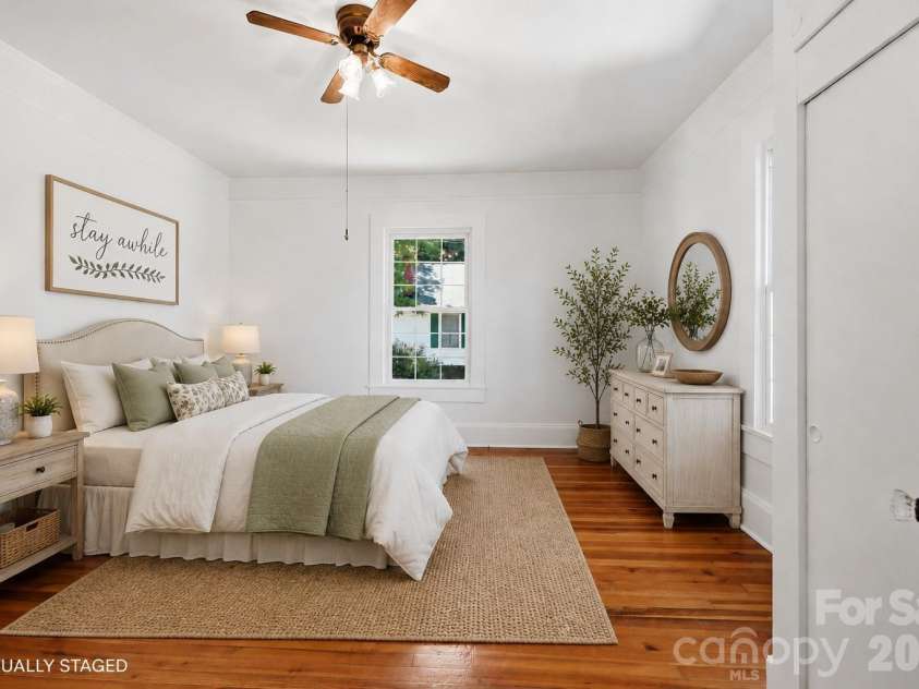 812 4th Street, Albemarle, NC 28001.  MLS# CAR4389806, YatesRealty ID 27748. Virtually Staged - Bedroom 2