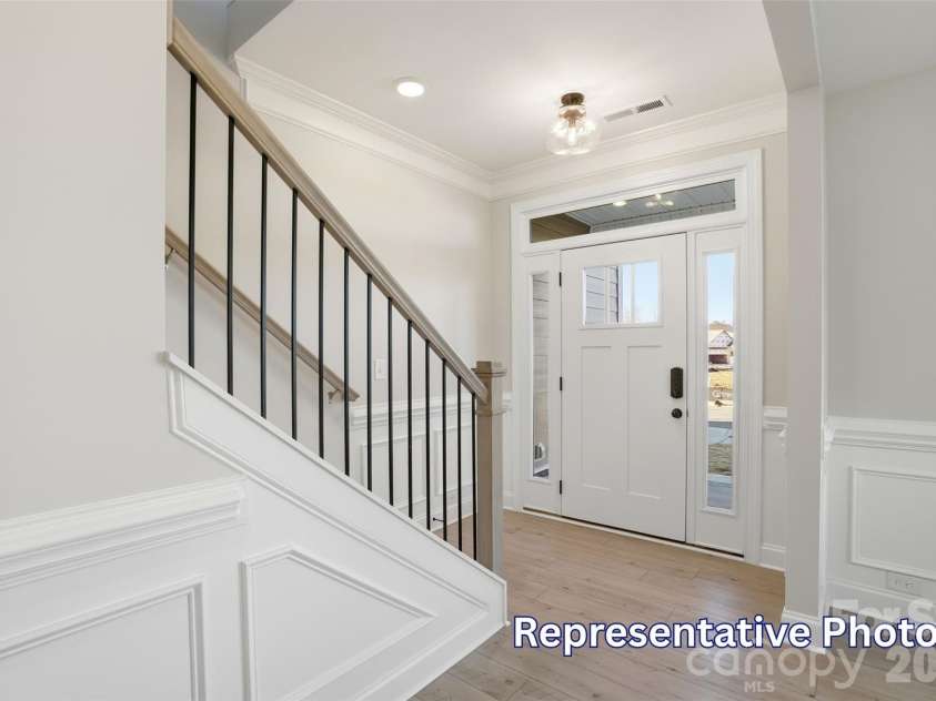 2769 Ashton Park Lane, Monroe, NC 28110.  MLS# CAR4389312, YatesRealty ID 27754. Entryway