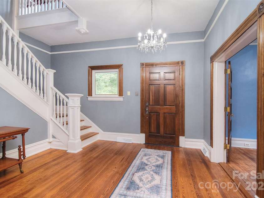1707 Main Street, Salisbury, NC 28144.  MLS# CAR4281893, YatesRealty ID 27758. Interior of front door
