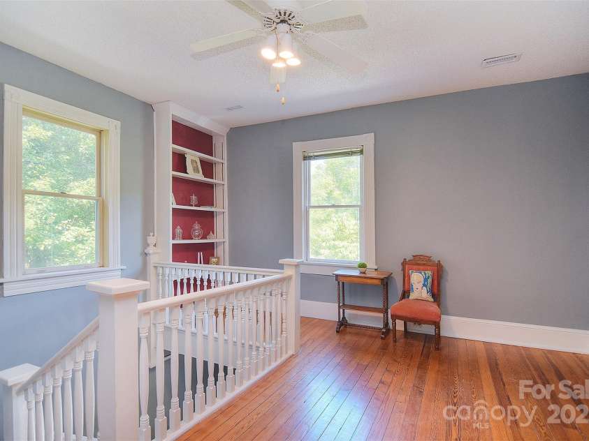 1707 Main Street, Salisbury, NC 28144.  MLS# CAR4281893, YatesRealty ID 27758. Upper hallway with loft area