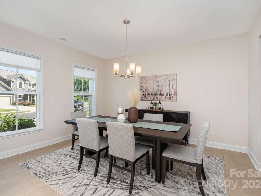 3925 Tokay Lane, Indian Land, SC 29707.  MLS# CAR4250726, YatesRealty ID 27759. Host large gatherings in this spacious dining room.