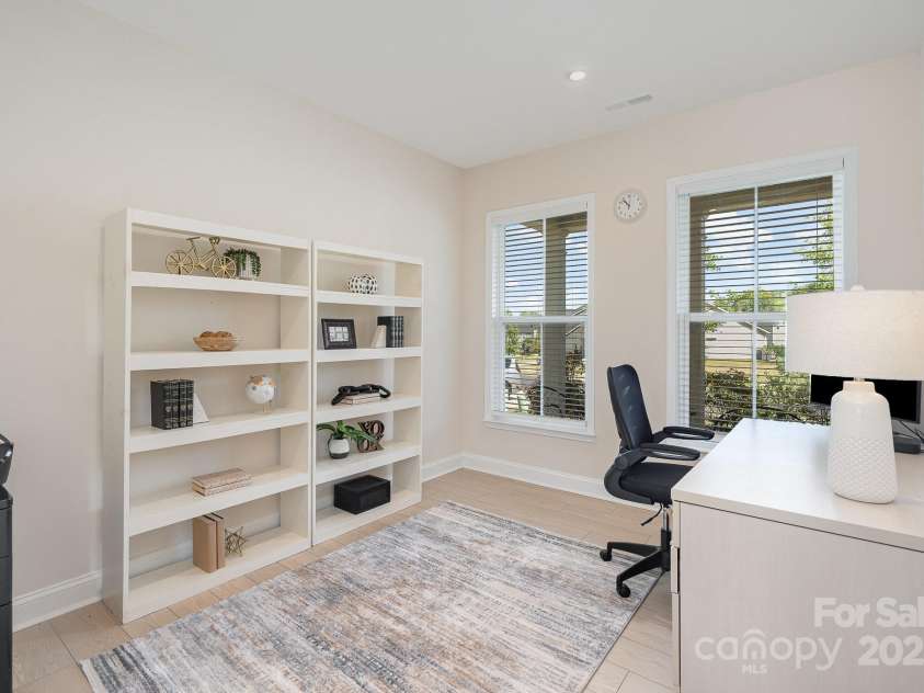 3925 Tokay Lane, Indian Land, SC 29707.  MLS# CAR4250726, YatesRealty ID 27759. Office with french doors.