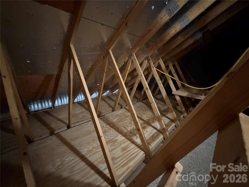 108 Damsire Court, Mooresville, NC 28115.  MLS# CAR4389909, YatesRealty ID 27765. Extra attic storage for light items