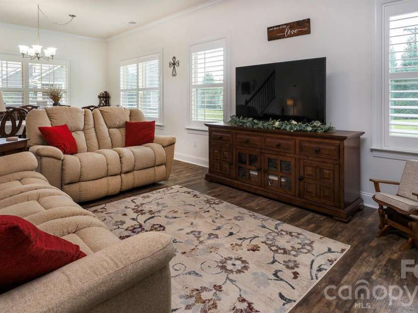 108 Damsire Court, Mooresville, NC 28115.  MLS# CAR4389909, YatesRealty ID 27765. Open floorplan living