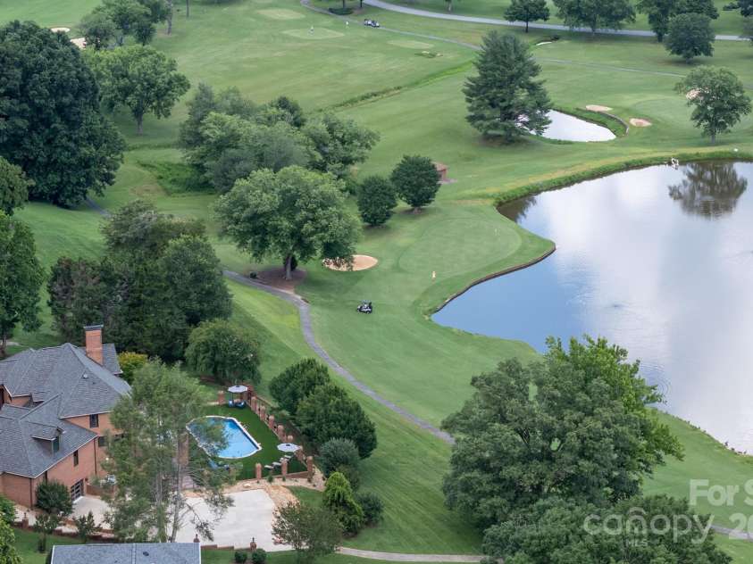 2770 Lakeview Drive, Lenoir, NC 28645.  MLS# CAR4274272, YatesRealty ID 27765. Property on Hole 12