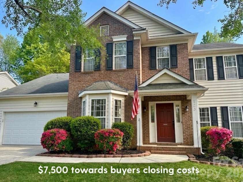 123 Comata Road, Mooresville, NC 28117.  MLS# CAR4334738, YatesRealty ID 27775. Sellers offering $7,500 towards closing costs.