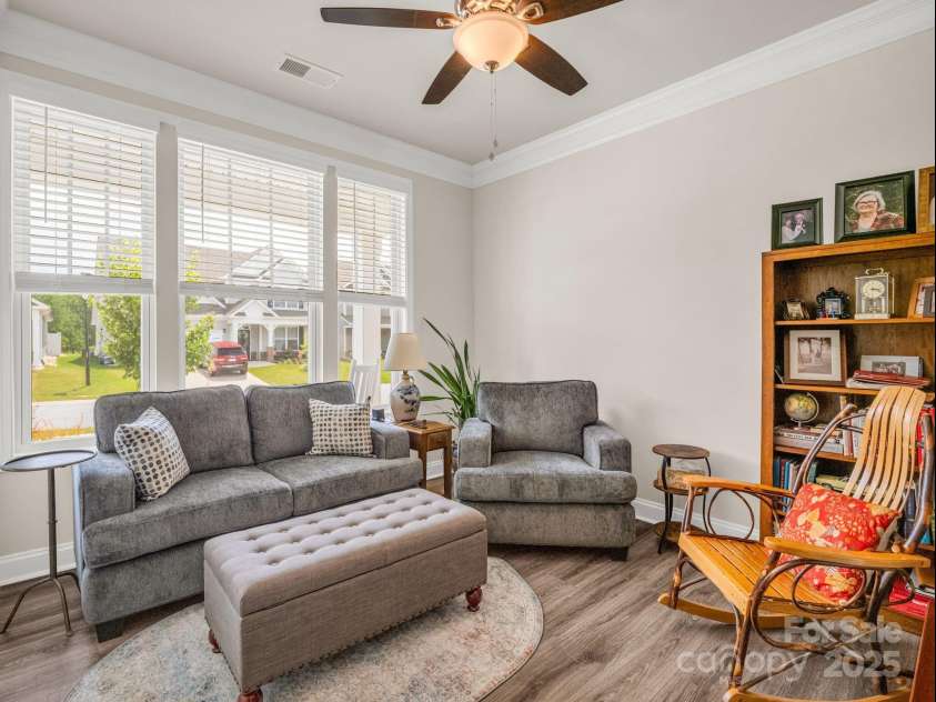 134 Fox Cove Road, Hendersonville, NC 28792.  MLS# CAR4283980, YatesRealty ID 27781. 3rd Bedroom/Office 