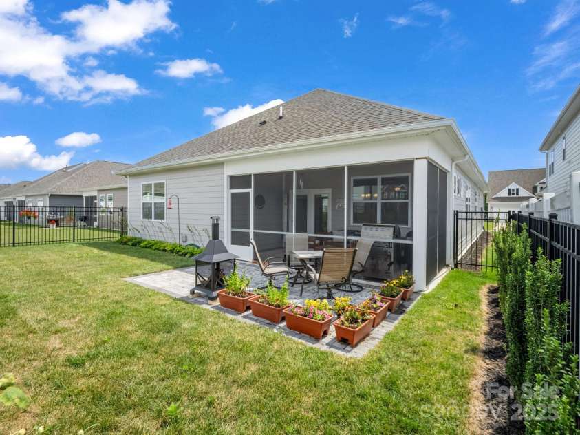 134 Fox Cove Road, Hendersonville, NC 28792.  MLS# CAR4283980, YatesRealty ID 27781. Back of Home