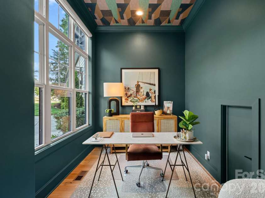 17416 Gillican Overlook Road, Davidson, NC 28036.  MLS# CAR4373444, YatesRealty ID 27790. Secondary home office