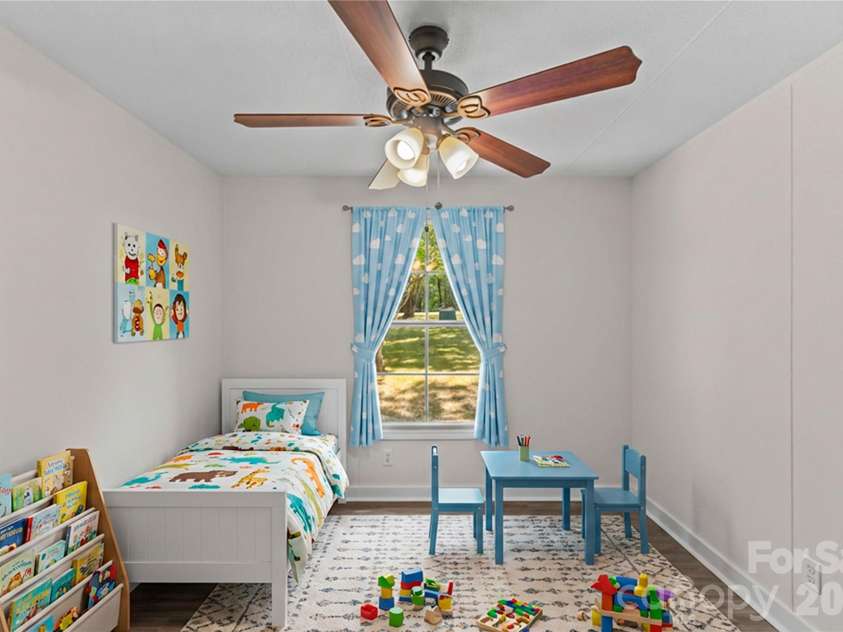 5021 Raintree Lane, Maiden, NC 28650.  MLS# CAR4387189, YatesRealty ID 27795. Bedroom staged