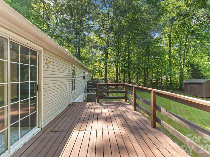 5021 Raintree Lane, Maiden, NC 28650.  MLS# CAR4387189, YatesRealty ID 27795. Spacious backdeck