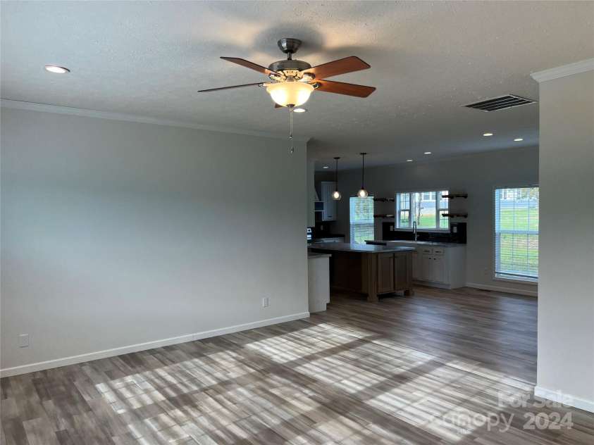 568 Drumstand Road, Stony Point, NC 28678.  MLS# CAR4201819, YatesRealty ID 278. Living Room