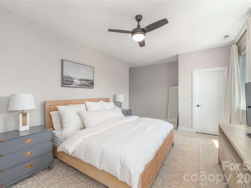 206 Torch Light Way, Asheville, NC 28806.  MLS# CAR4373373, YatesRealty ID 27810. Primary Bedroom on Second Floor