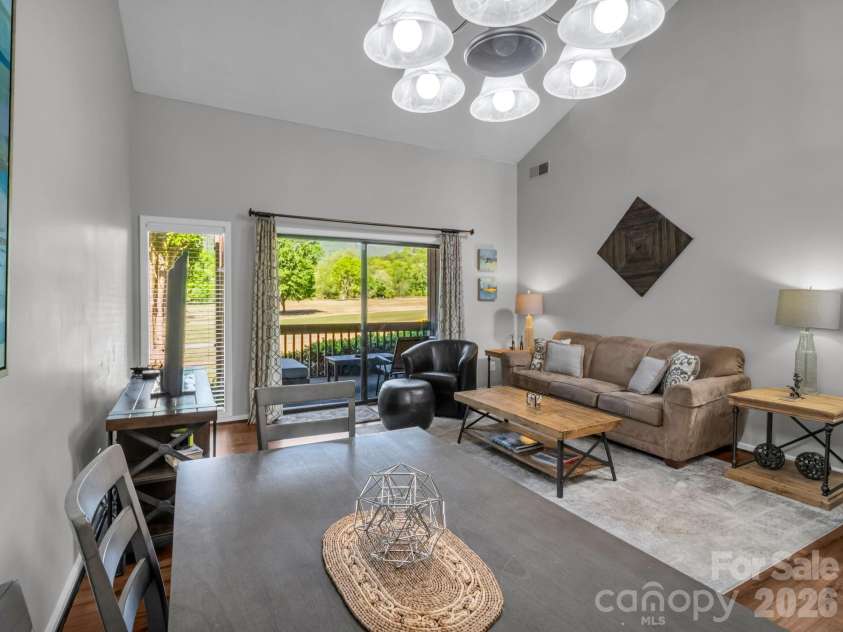 182 Lake Drive, Lake Lure, NC 28746.  MLS# CAR4372421, YatesRealty ID 27814. Stunning Views from Inside