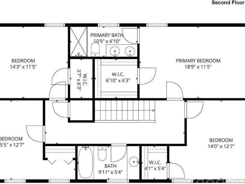 7814 Bradenton Drive, Charlotte, NC 28210.  MLS# CAR4384709, YatesRealty ID 27817. 