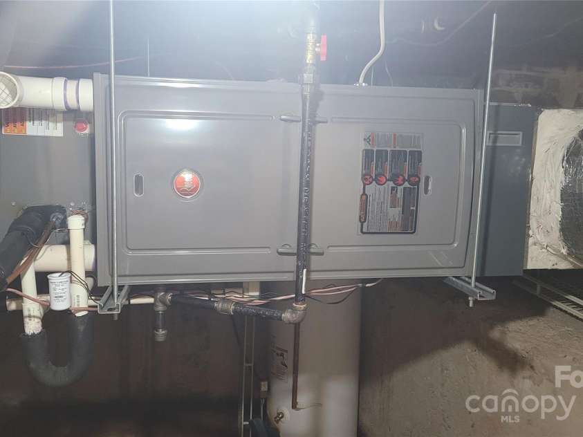 1632 Kimberly Drive, Gastonia, NC 28052.  MLS# CAR4274703, YatesRealty ID 27821. Heating system