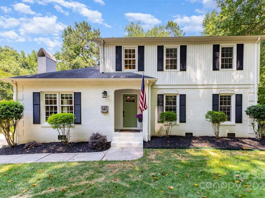 526 Trail Ridge Road, Matthews, NC 28105.  MLS# CAR4279013, YatesRealty ID 27824. Front (direct view)