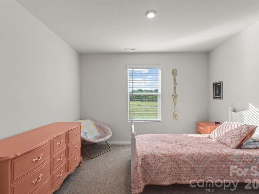 2333 Lorelei Terrace, Monroe, NC 28112.  MLS# CAR4379278, YatesRealty ID 27827. Bedroom 4. Private with walk-in closet. 